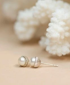 Zoe and Morgan Pearl Earrings