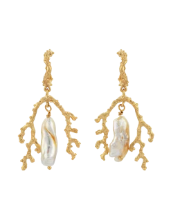Zoe and Morgan Mutiara Pearl Gold Earrings 6 Zoe and Morgan Mutiara Pearl Gold Earrings