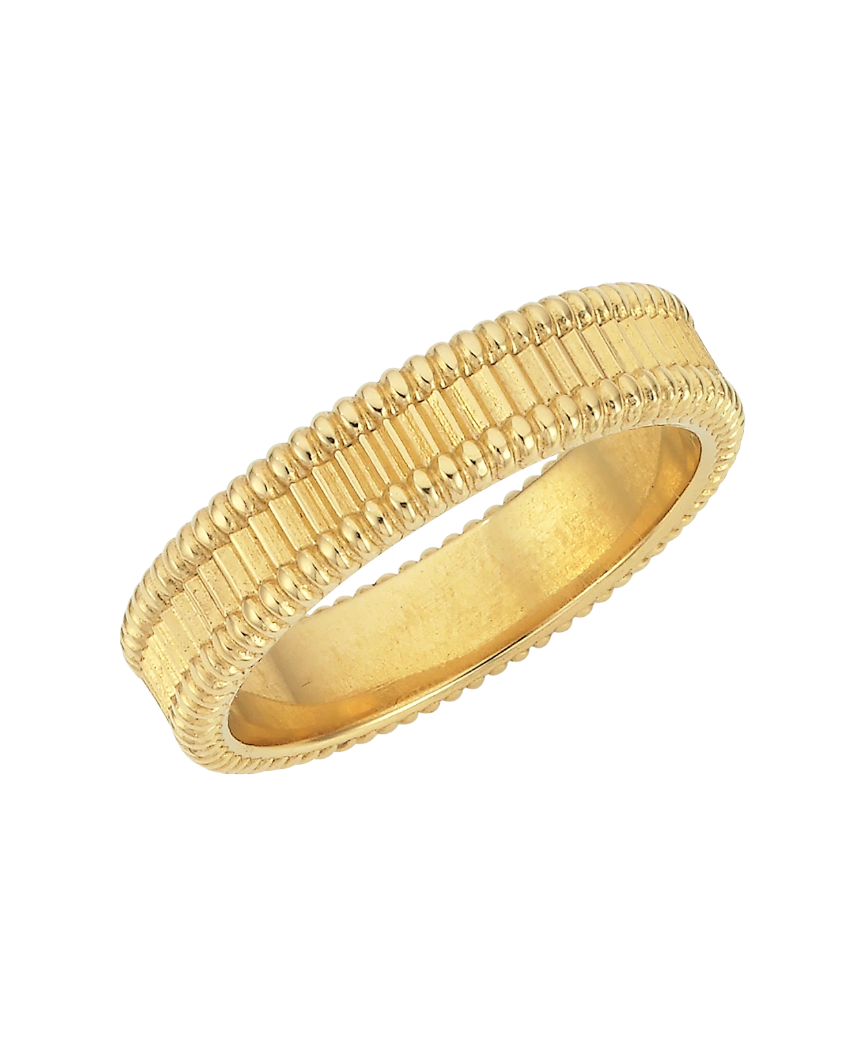 Zoe and Morgan Connected Stacker Gold Ring 4 Zoe and Morgan Connected Stacker Gold Ring