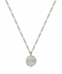 Zoe and Morgan Loyalty Necklace Silver