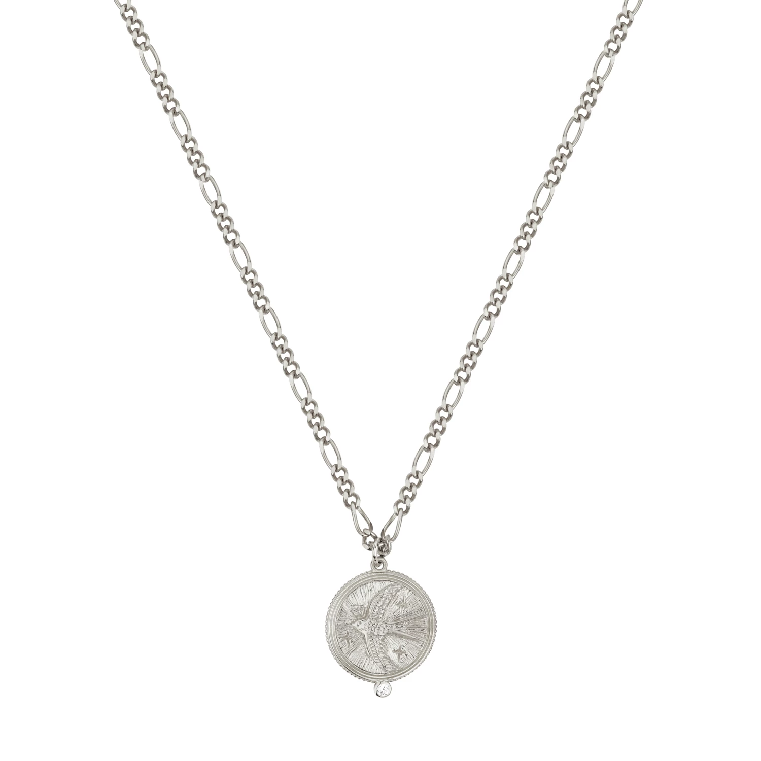 Zoe and Morgan Loyalty Necklace Silver 2 Zoe and Morgan Loyalty Necklace Silver