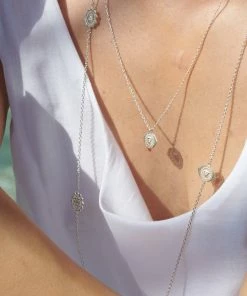 Zoe and Morgan Sixth Chakra Silver Necklace 7 Zoe and Morgan Sixth Chakra Silver Necklace