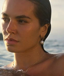 Zoe and Morgan Asahan Pearl Gold Earrings 8 Zoe and Morgan Asahan Pearl Gold Earrings