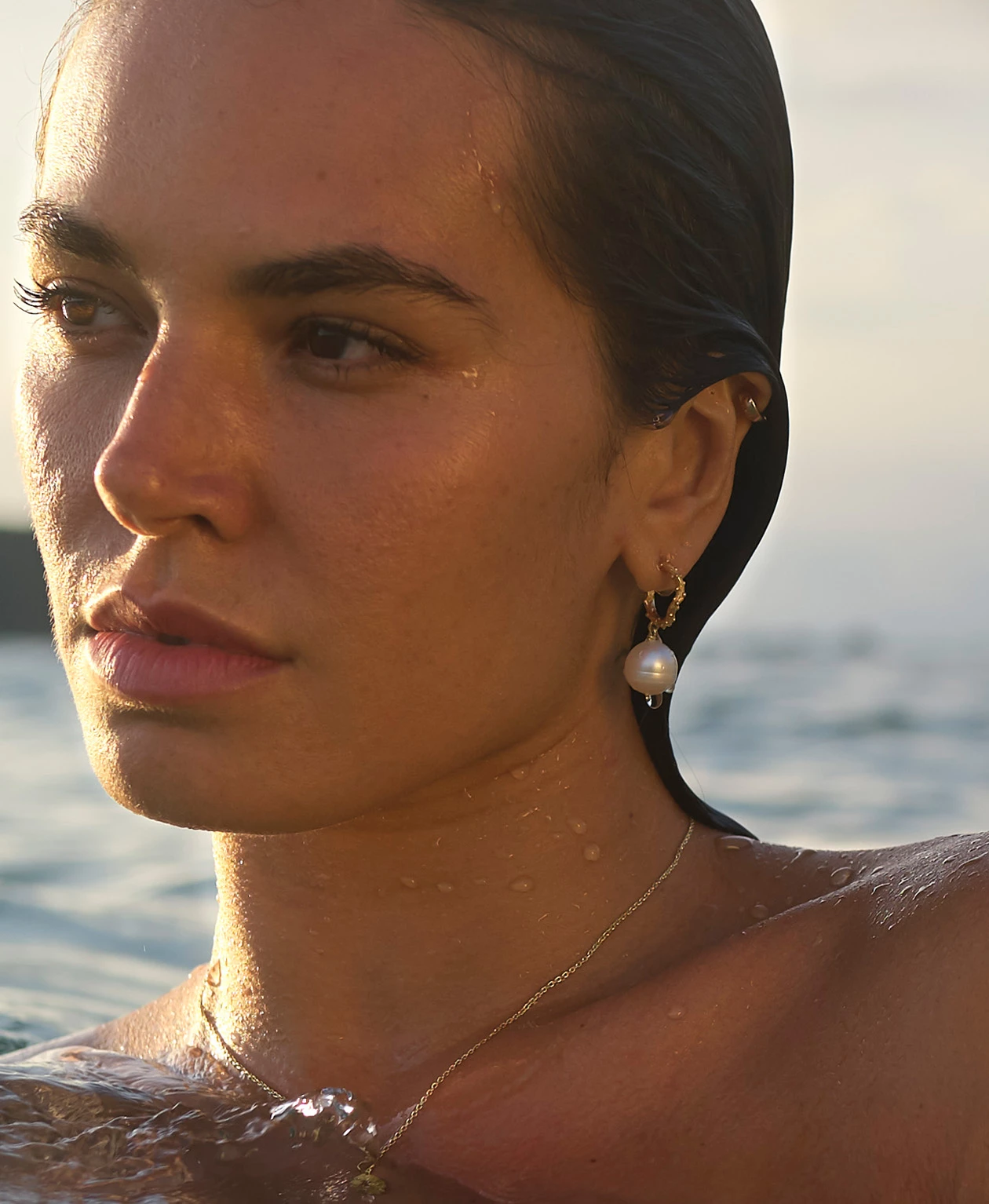 Zoe and Morgan Asahan Pearl Gold Earrings 4 Zoe and Morgan Asahan Pearl Gold Earrings