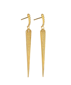 Zoe and Morgan Coralia Gold Earring
