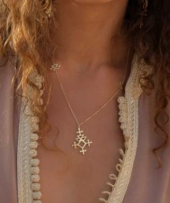 Zoe and Morgan Talitha Necklace Gold