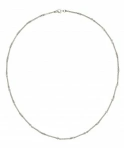 Zoe and Morgan Ameena Chain Necklace 50cm Silver