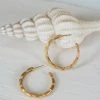 Zoe and Morgan Alor Gold Hoops