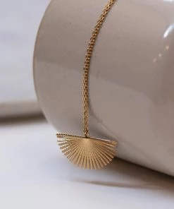 Zoe and Morgan Sol Gold Necklace