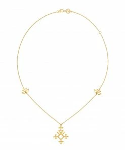 Zoe and Morgan Talitha Necklace Gold 8 Zoe and Morgan Talitha Necklace Gold