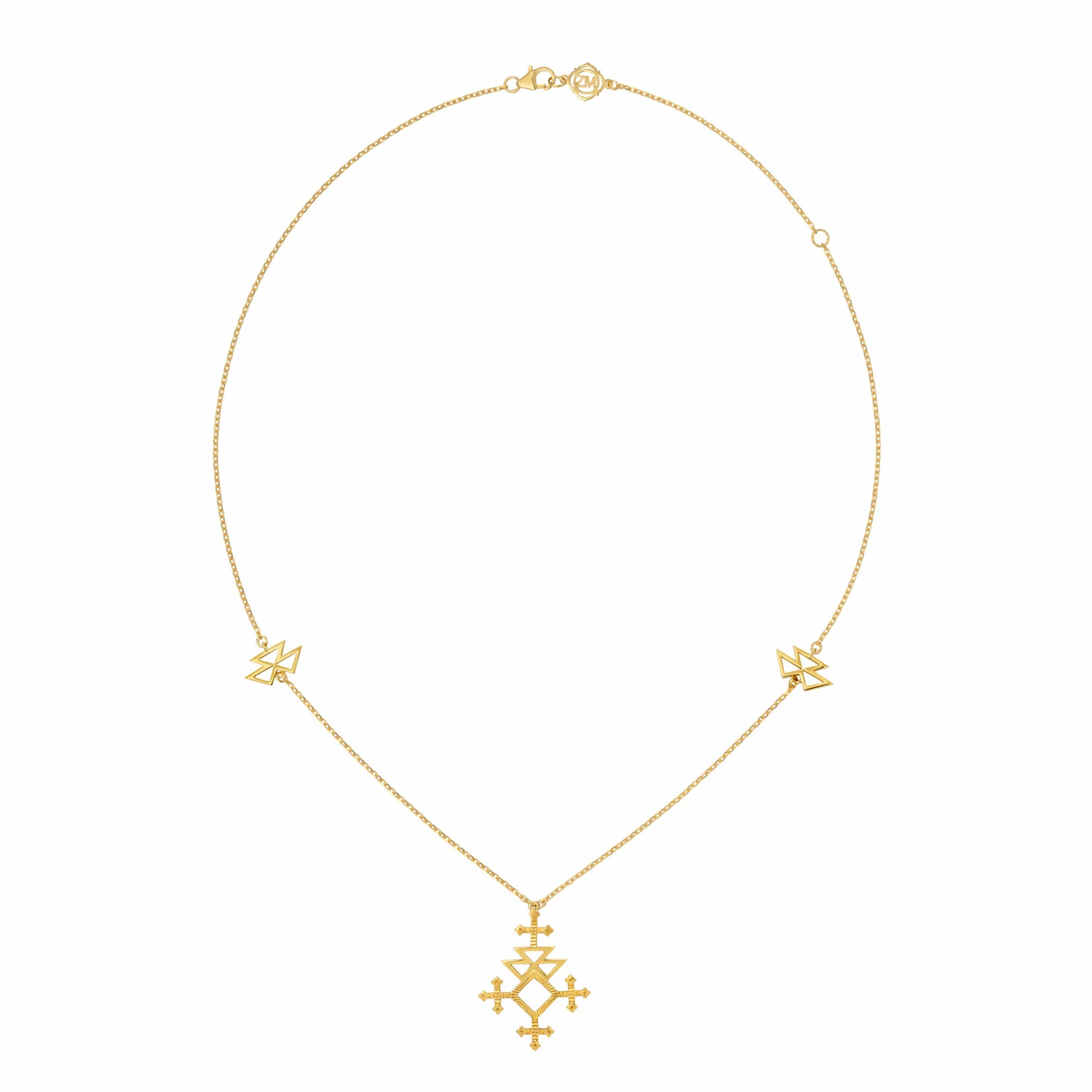 Zoe and Morgan Talitha Necklace Gold 4 Zoe and Morgan Talitha Necklace Gold
