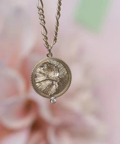 Zoe and Morgan Loyalty Necklace Gold 9 Zoe and Morgan Loyalty Necklace Gold