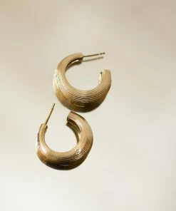 Zoe and Morgan Sirena Gold Earring 8 Zoe and Morgan Sirena Gold Earring