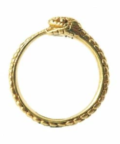 Zoe and Morgan Gold Eternity Snake Ring