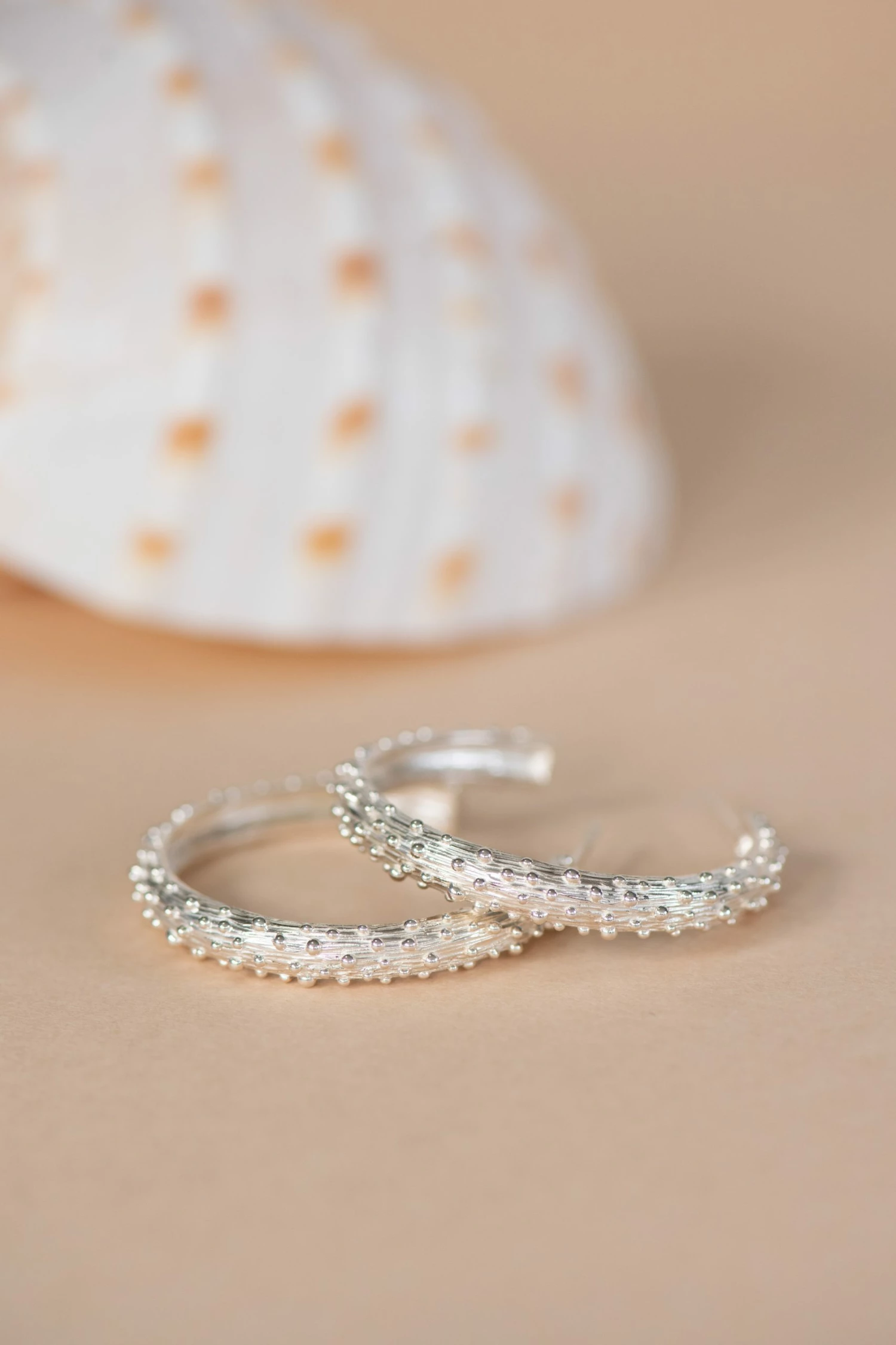 Zoe and Morgan Komodo Silver Hoops 2 Zoe and Morgan Komodo Silver Hoops