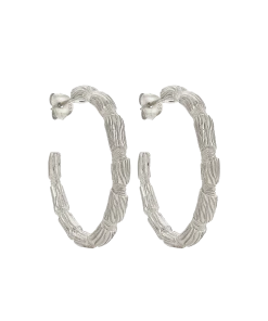 Zoe and Morgan Alor Silver Hoops