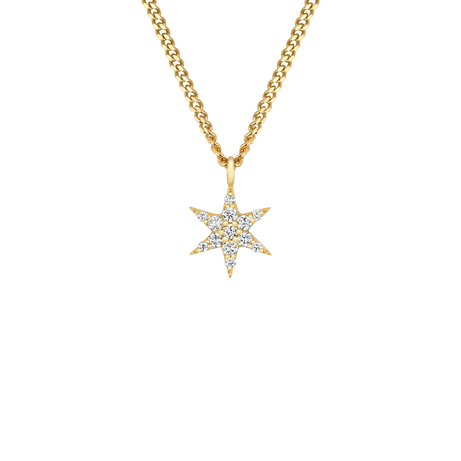 Zoe and Morgan Mini Anahata Diamond Necklace 3 Zoe and Morgan Mini Anahata Diamond Necklace
