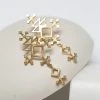 Zoe and Morgan Talitha Earrings Gold
