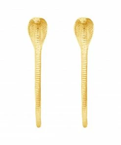 Zoe and Morgan Gold Snake Hoops 7 Zoe and Morgan Gold Snake Hoops