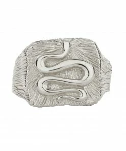 Zoe and Morgan Wisdom Mens Signet Ring Silver 6 Zoe and Morgan Wisdom Mens Signet Ring Silver