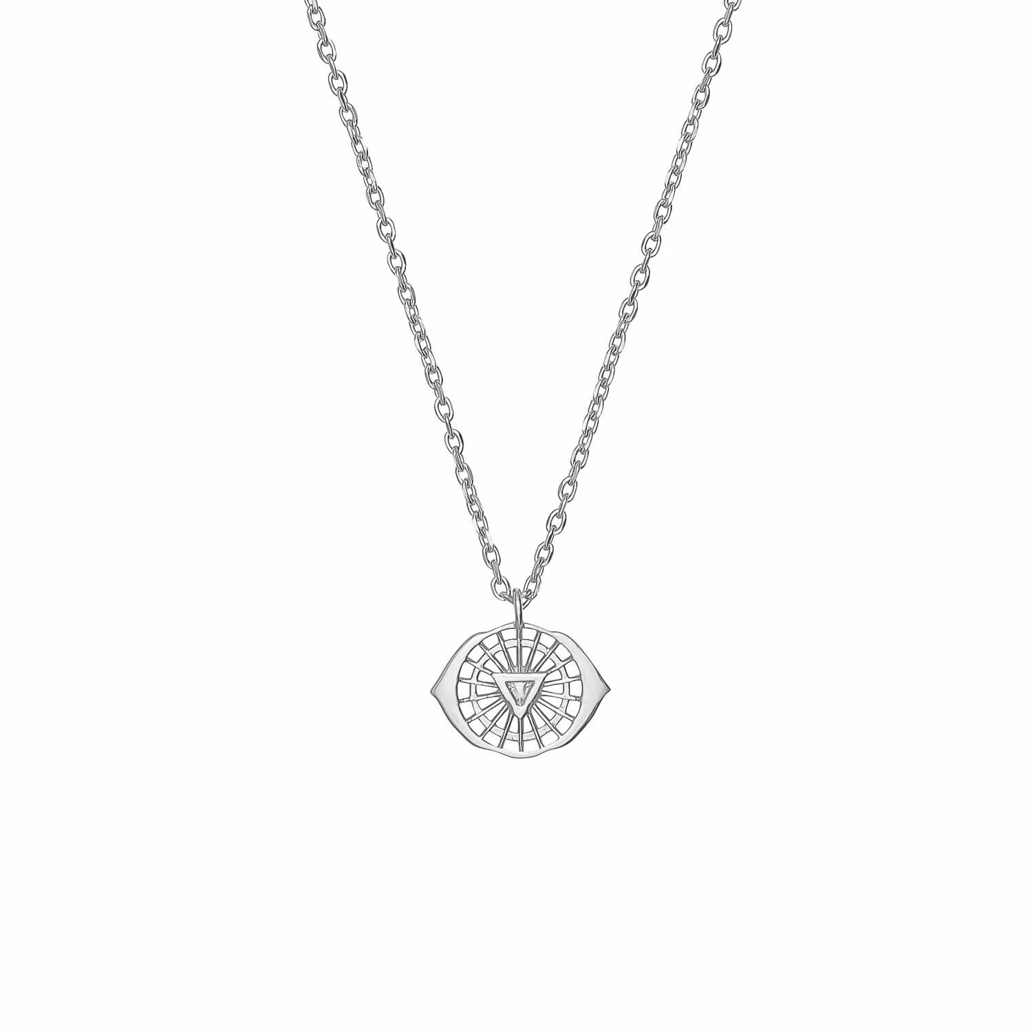 Zoe and Morgan Sixth Chakra Silver Necklace 1 Zoe and Morgan Sixth Chakra Silver Necklace