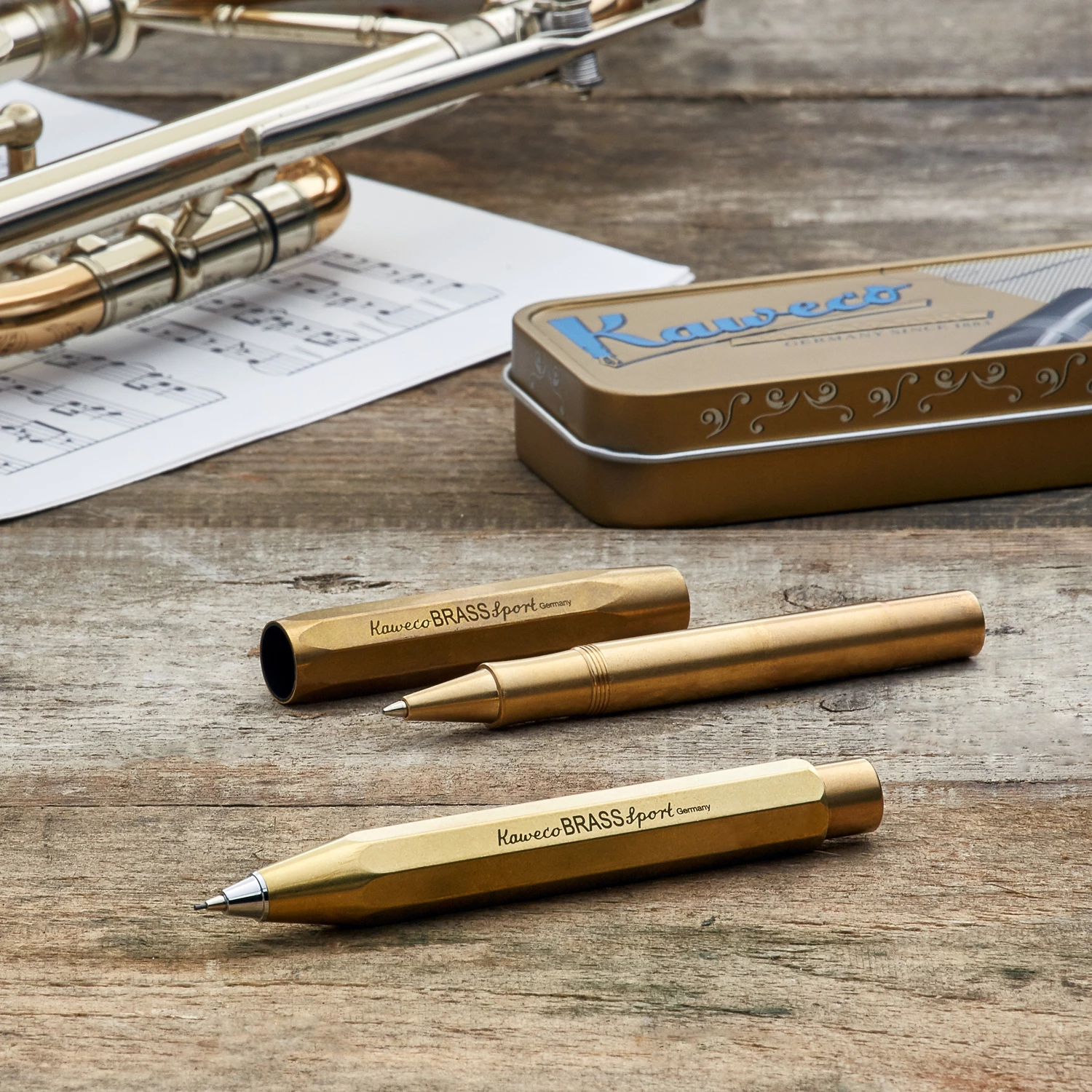 Kaweco BRASS Sport Ballpoint Pen 4 Kaweco BRASS Sport Ballpoint Pen