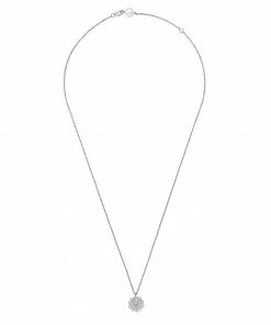 Zoe and Morgan Third Chakra Silver Necklace