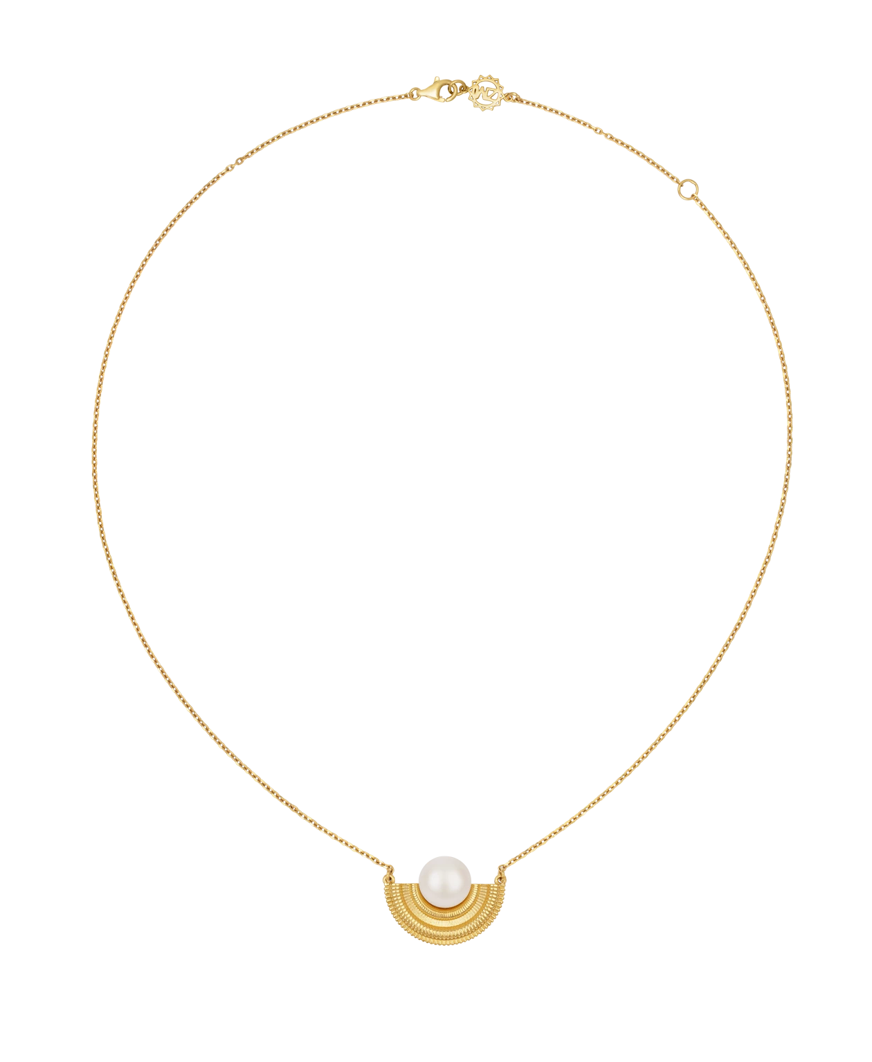 Zoe and Morgan Adella Gold and Pearl Necklace. 6 Zoe and Morgan Adella Gold and Pearl Necklace.