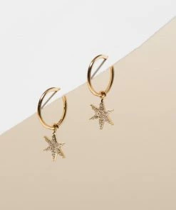 Zoe and Morgan Mini Anahata Diamond Single Hoop