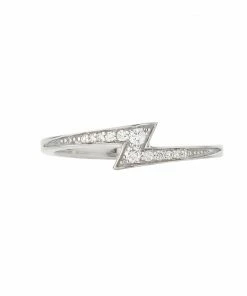 Zoe and Morgan Zap White Gold Diamond Ring 7 Zoe and Morgan Zap White Gold Diamond Ring