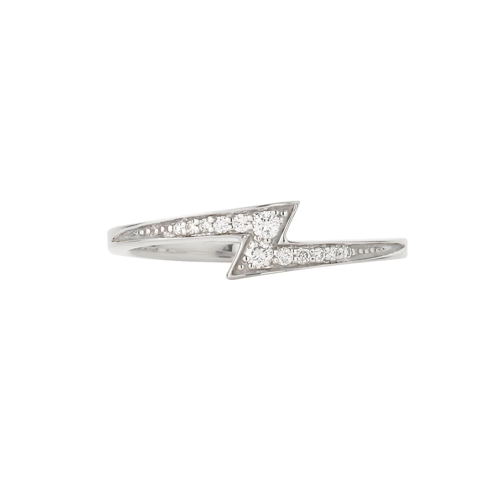 Zoe and Morgan Zap White Gold Diamond Ring 4 Zoe and Morgan Zap White Gold Diamond Ring