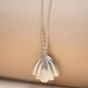 Zoe and Morgan Ariel Necklace Silver
