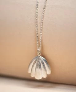 Zoe and Morgan Ariel Necklace Silver