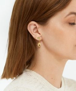 Zoe and Morgan Kina Gold and Chrome Diopside Earrings 7 Zoe and Morgan Kina Gold and Chrome Diopside Earrings