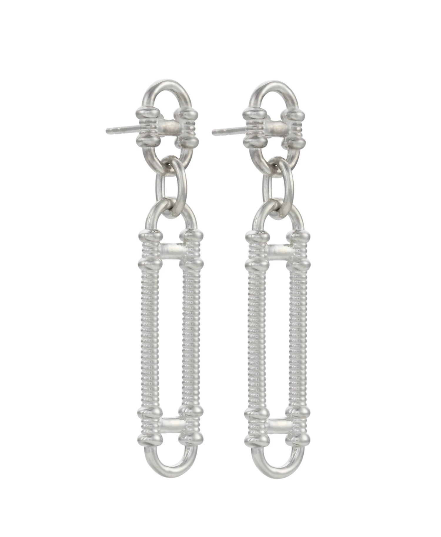 Zoe and Morgan Prana Earrings Silver 2 Zoe and Morgan Prana Earrings Silver