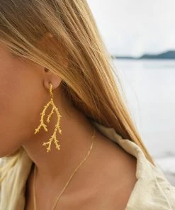 Zoe and Morgan Gili Gold Earrings