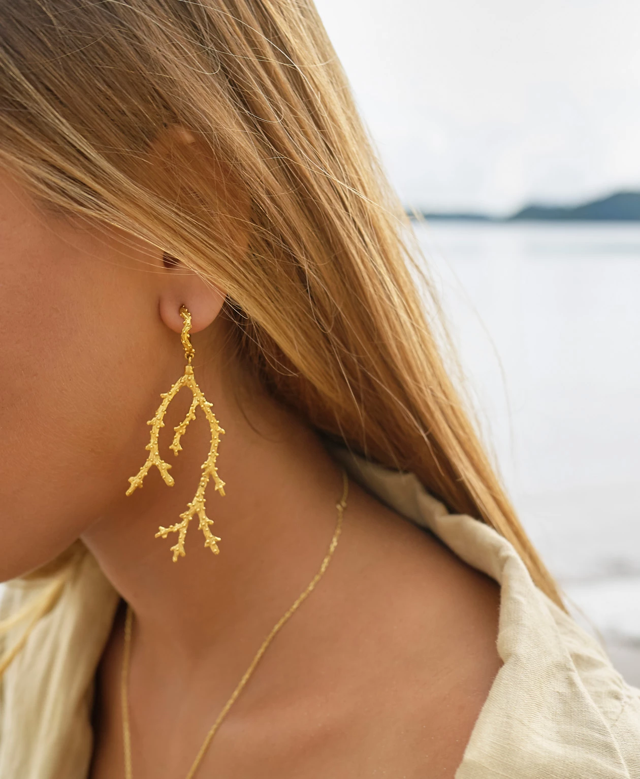 Zoe and Morgan Gili Gold Earrings 2 Zoe and Morgan Gili Gold Earrings