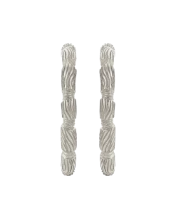 Zoe and Morgan Alor Silver Hoops