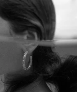 Zoe and Morgan Komodo Silver Hoops 7 Zoe and Morgan Komodo Silver Hoops