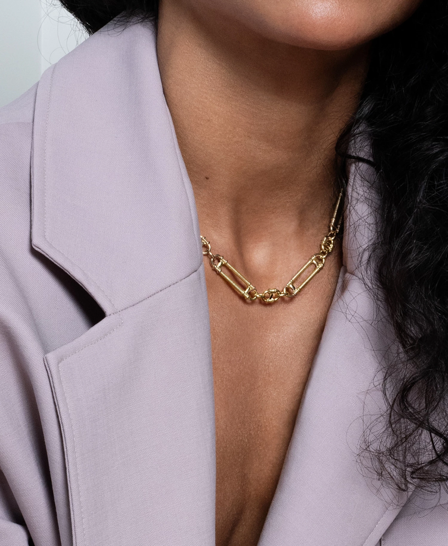 Zoe and Morgan Prana Chain 40cm Gold 3 Zoe and Morgan Prana Chain 40cm Gold