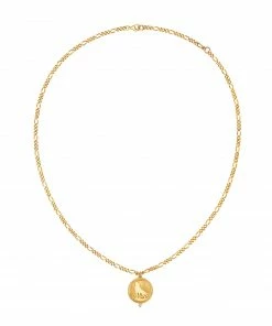 Zoe and Morgan Wild Necklace Gold with White Zircon 10 Zoe and Morgan Wild Necklace Gold with White Zircon