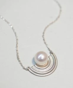 Zoe and Morgan Adella Sterling Silver and Pearl 7 Zoe and Morgan Adella Sterling Silver and Pearl