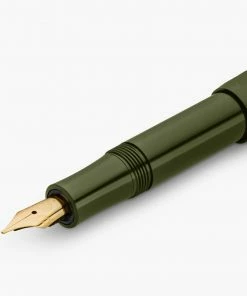 Kaweco Dark Olive Classic Sport Fountain Pen - F Point 7 Kaweco Dark Olive Classic Sport Fountain Pen - F Point