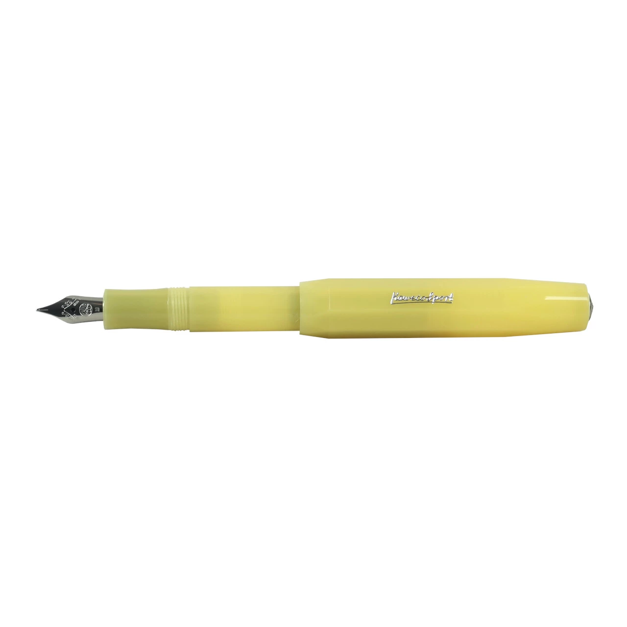 Kaweco Frosted Sport Fountain Pen - Banana 1 Kaweco Frosted Sport Fountain Pen - Banana