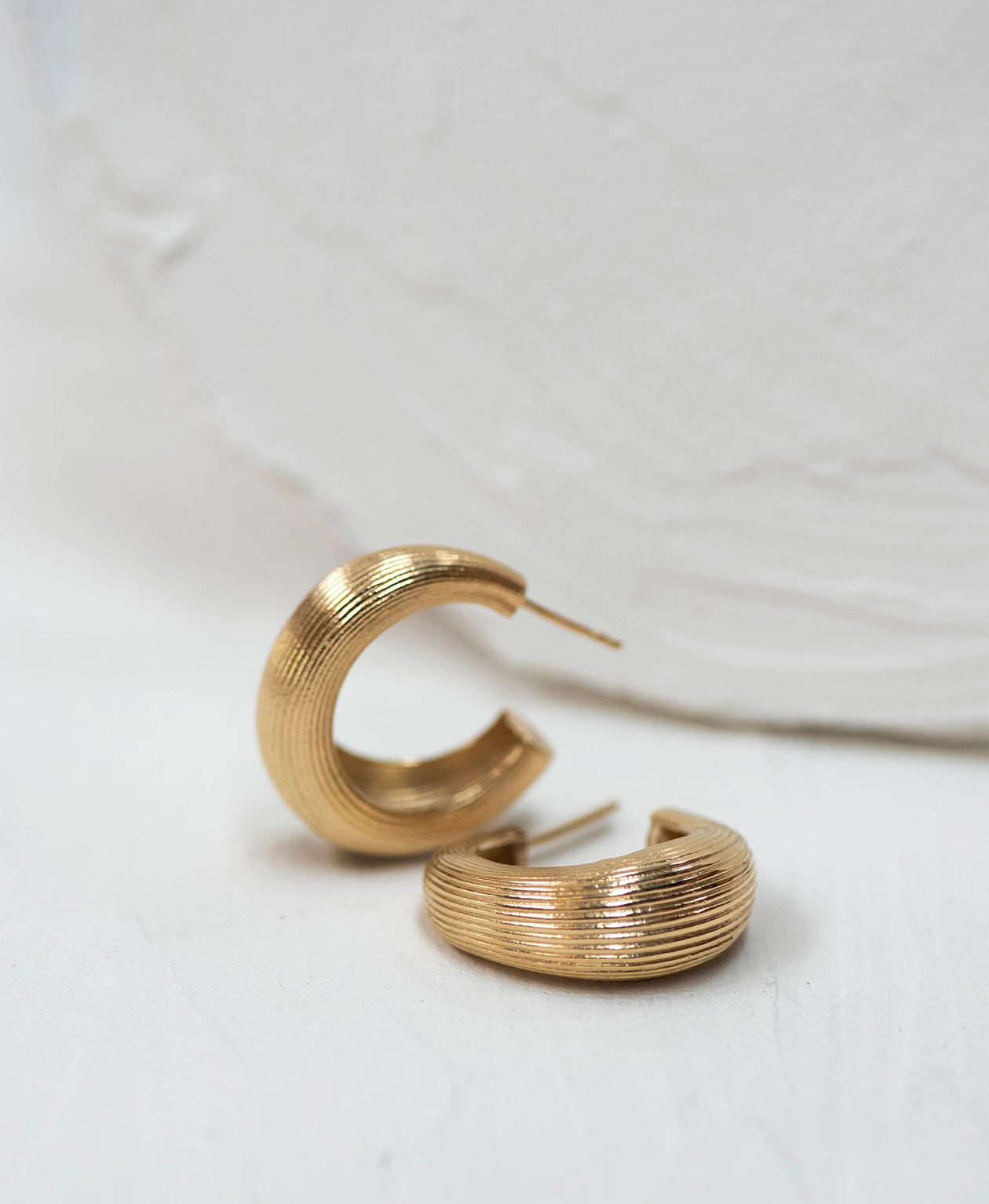 Zoe and Morgan Sirena Gold Earring 1 Zoe and Morgan Sirena Gold Earring