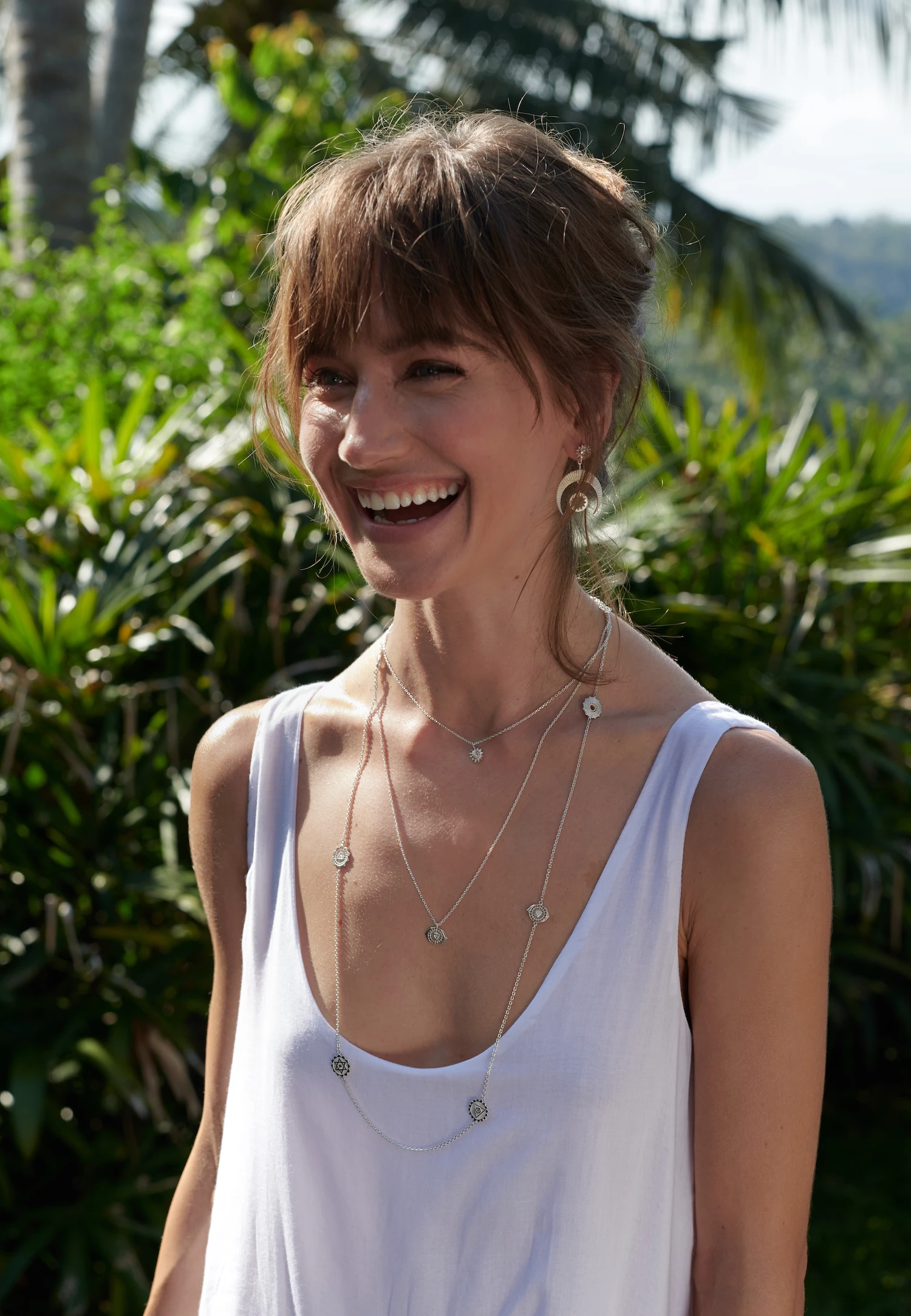 Zoe and Morgan Hatha Silver Earrings 6 Zoe and Morgan Hatha Silver Earrings