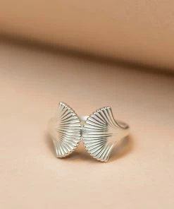 Zoe and Morgan Ariel Ring Silver