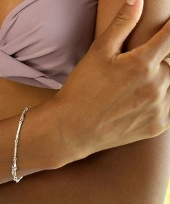 Zoe and Morgan Ameena Bracelet Silver