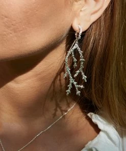 Zoe and Morgan Gili Silver Earrings