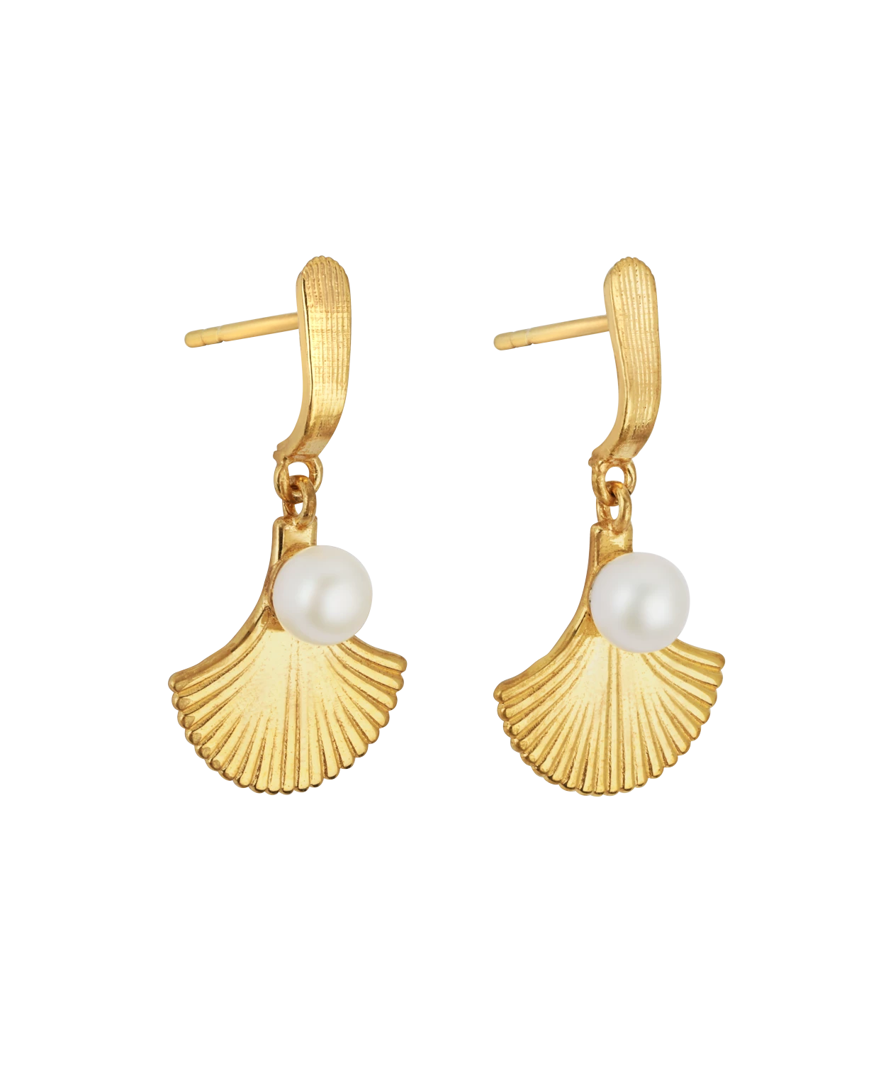 Zoe and Morgan Alana Gold Pearl Earring 6 Zoe and Morgan Alana Gold Pearl Earring